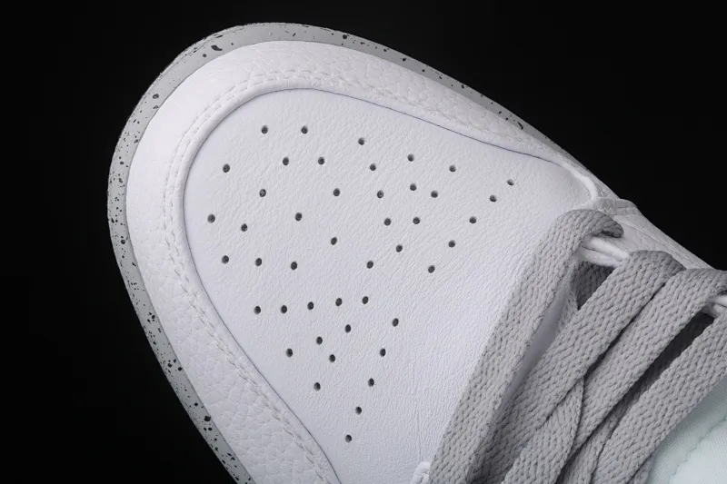 All categories Air Jordan Jordan series basketball shoes Air Jordan 1 Mid Air Jordan 1 Mid AJ1 Joe 1 splash gray China series basketball shoes 554725-115